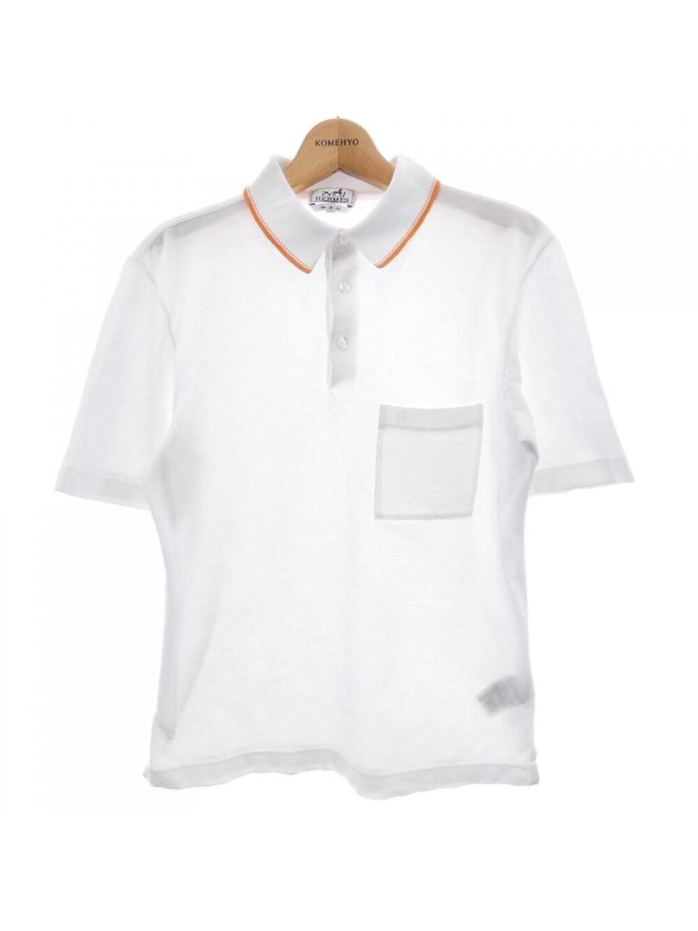 Hermes Polo White